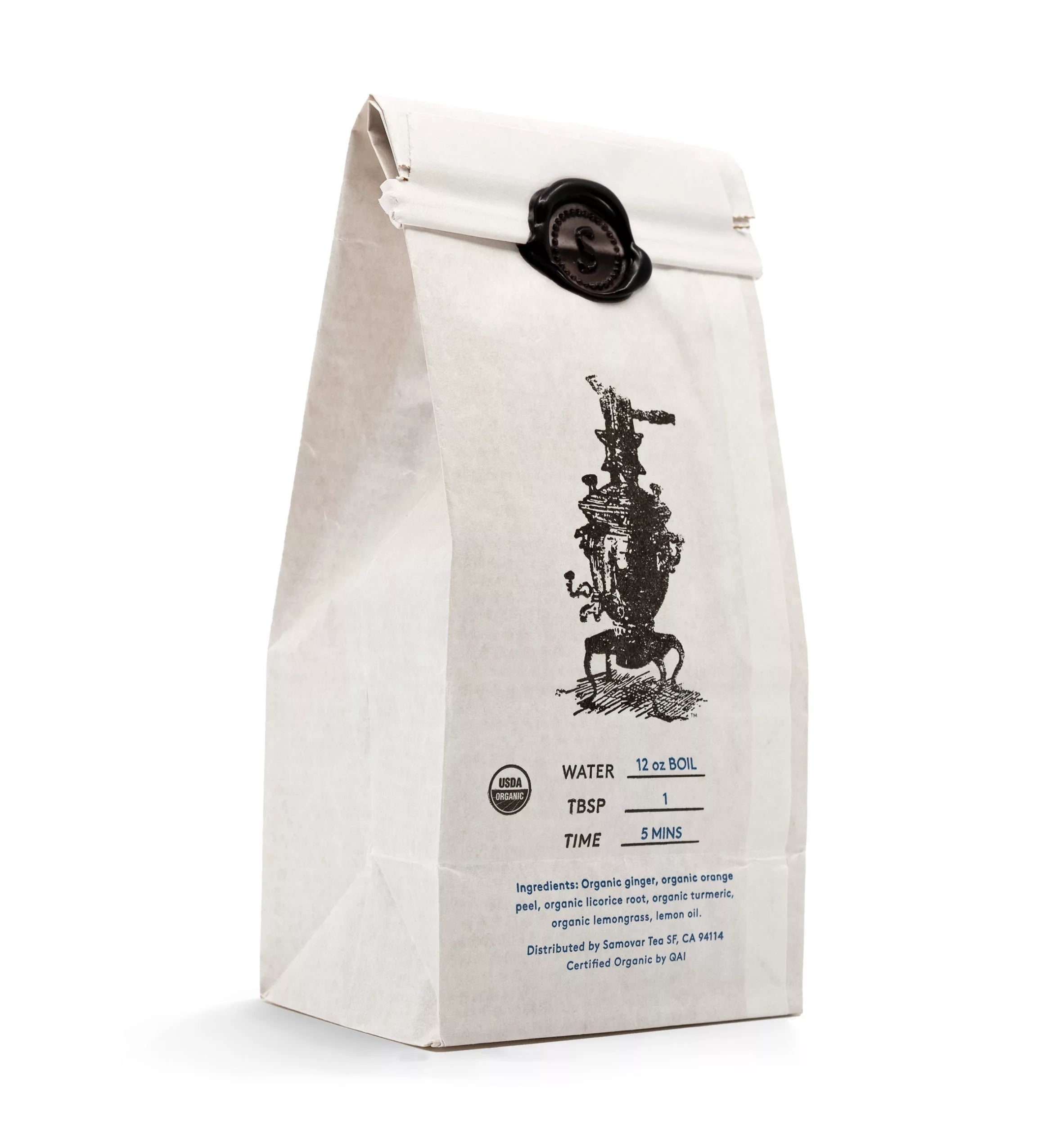 Turmeric Spice - White Bag - Back - 0602TUSPBG