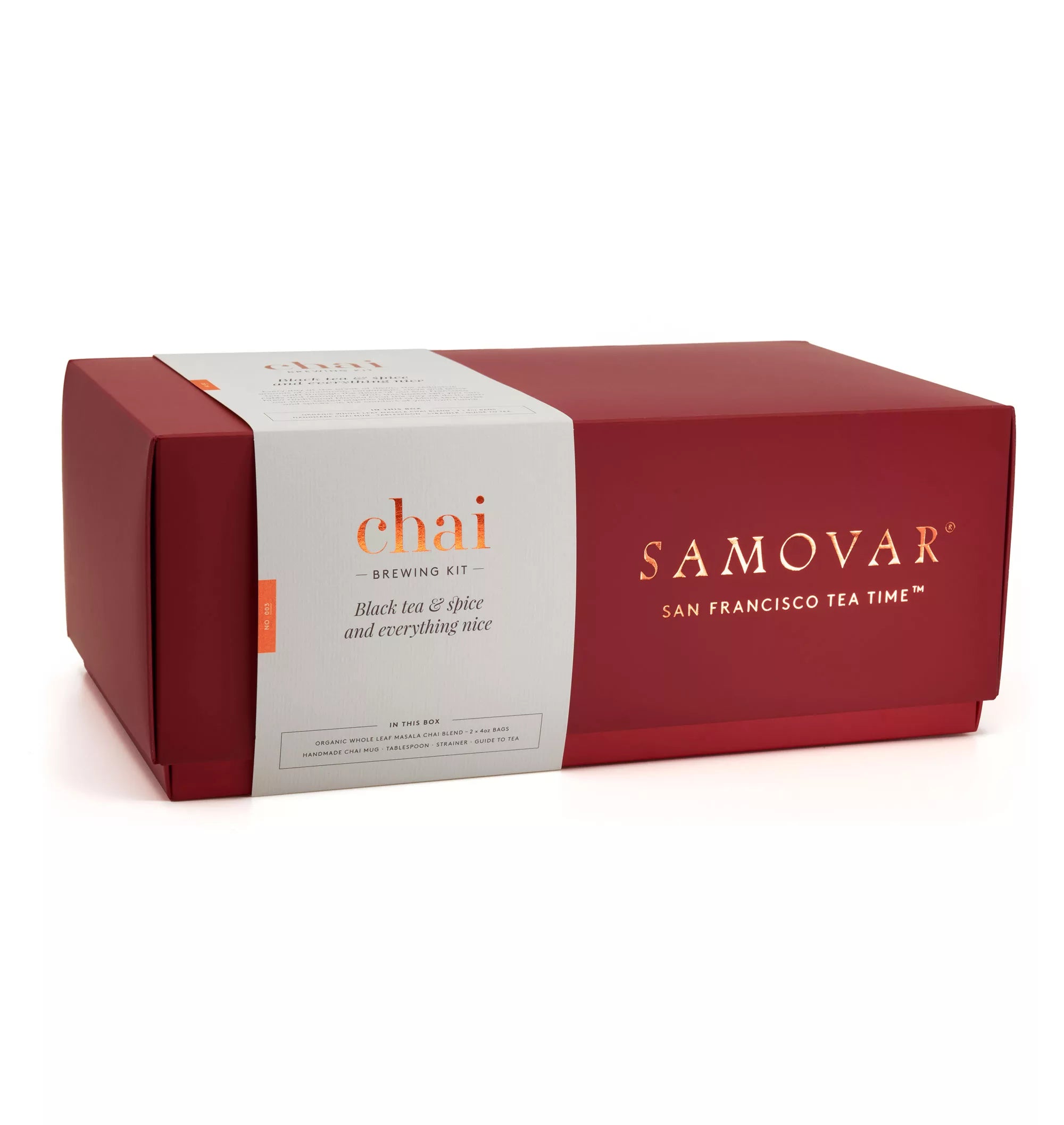 Black Tea and Spice and Everything Nice - Kit #3: Chai Brewing Kit